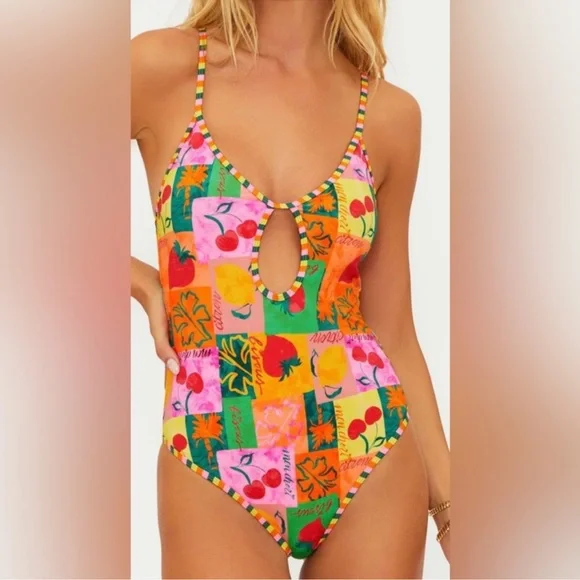 NWOT | Beach Riot Pricilla | Fruit Market | Size Large - Picture 2 of 5